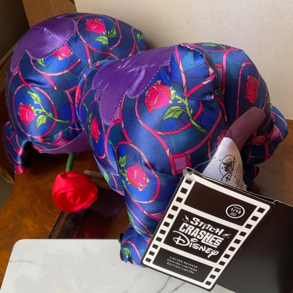 Disney Stitch Beauty and the beast plush - Picture 2 of 2